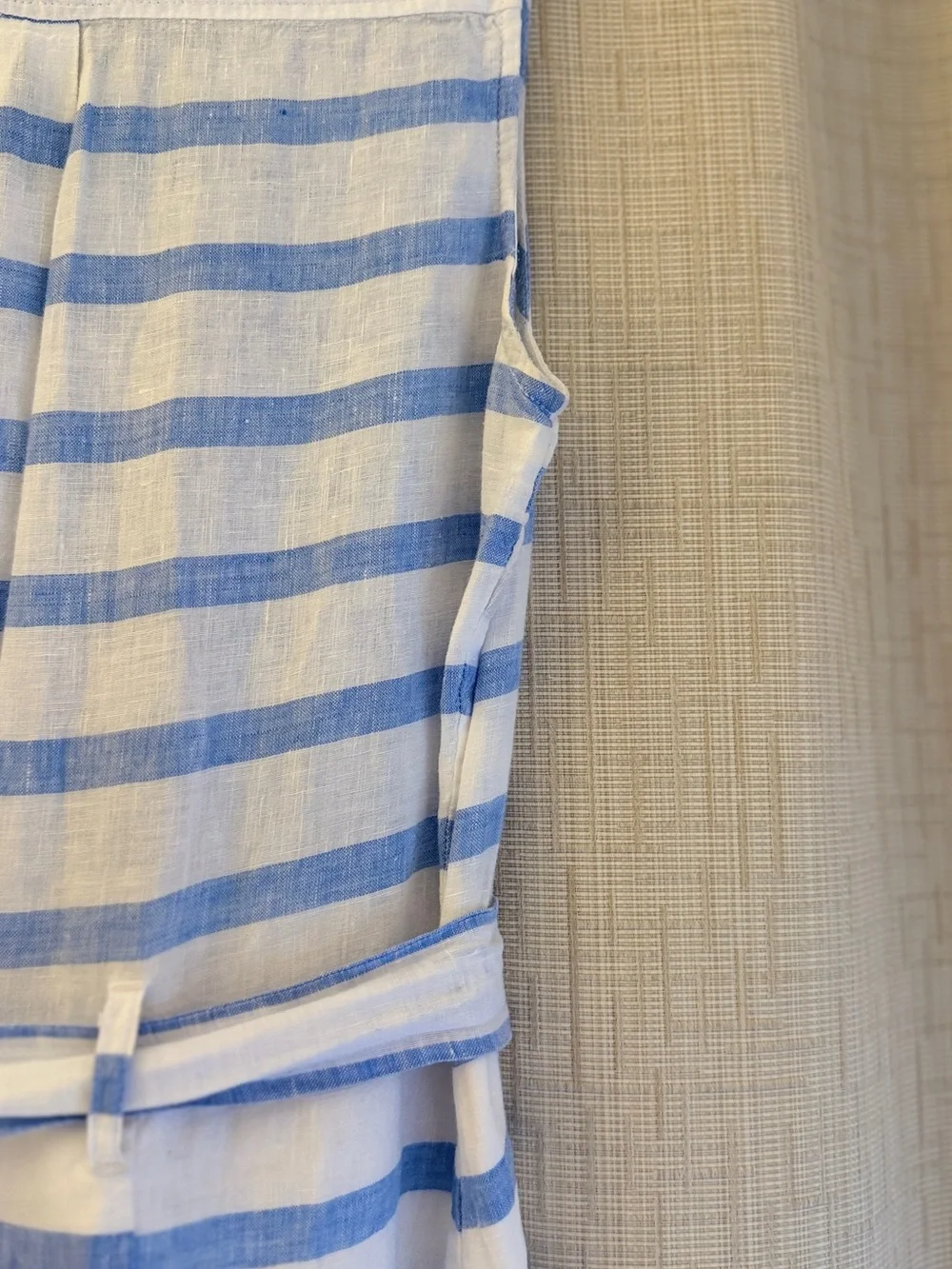 Tommy Hilfiger Women’s Sleeveless Blue & White Striped Summer Dress - Picture 11 of 15